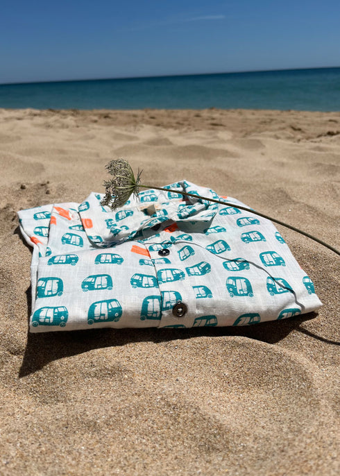 Mens Printed Shirt - Auto